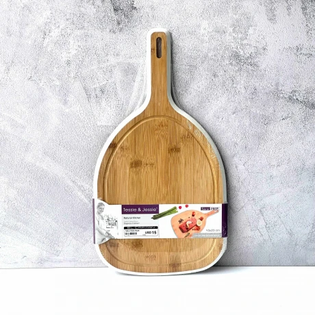 Tabla Bambú de Cocina 43cm x 23cm x 1.2cm Tabla Bambú de Cocina 43cm x 23cm x 1.2cm