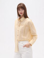 Camisa Agreica Amarillo Palido