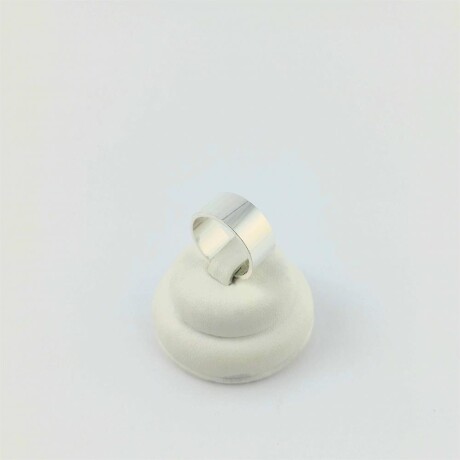 Anillo liso unisex de plata 925. Anillo liso unisex de plata 925.