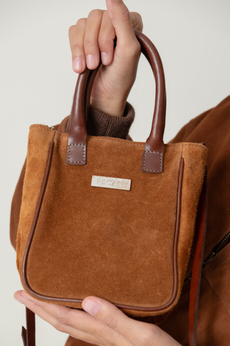 Cartera diva Gamuza oxido