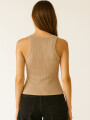 Musculosa Malaisa Beige Oscuro