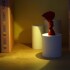 Lampara Portatil Inalambrica Led Escritorio Heroe Veladora Color Variante Rojo