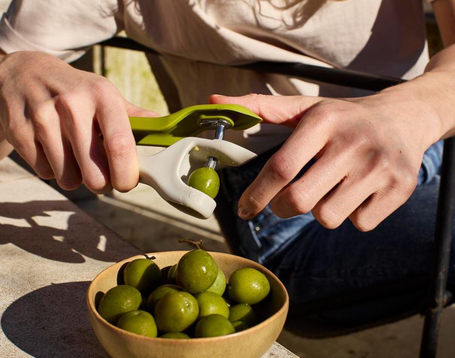 Descarozador y Extractor de tallos - Joseph Joseph Pitter & Huller 