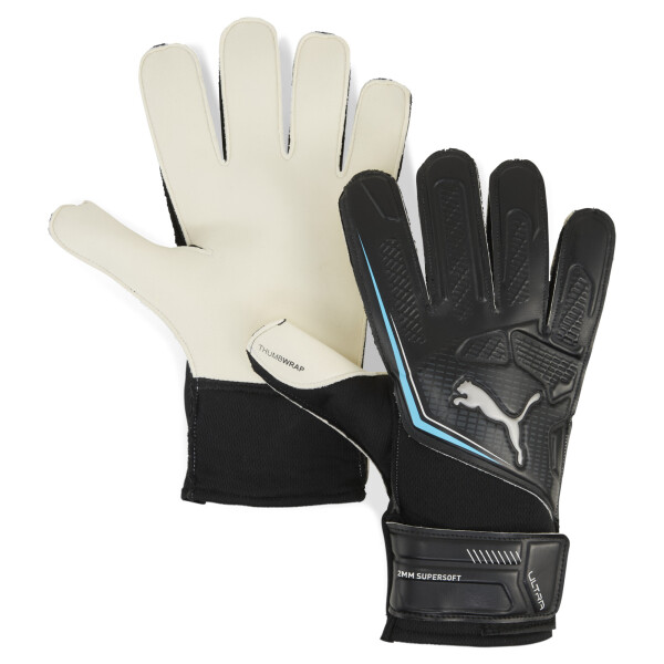 Guantes Puma futbol Ultra Play RC de Unisex - 041952 08 Negro-celeste