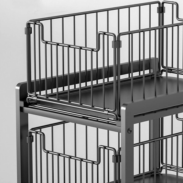 Organizador de Cocina Multiuso Alacena Bajo Mesada 2 Estantes extraibles IMBACK Organizador de Cocina Multiuso Alacena Bajo Mesada 2 Estantes extraibles IMBACK