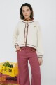 CARDIGAN TERRO LIMA Crudo