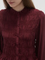 Camisa Olyvar Cereza Oscuro