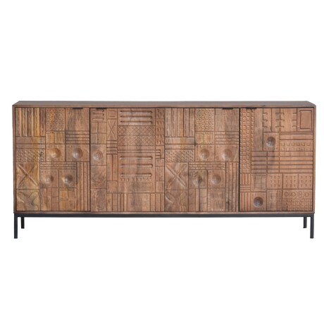 APARADOR MADERA-DE-MANGO MARRON KANPUR