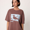 T-SHIRT M/C GAVIOTA DIXIE Tabaco