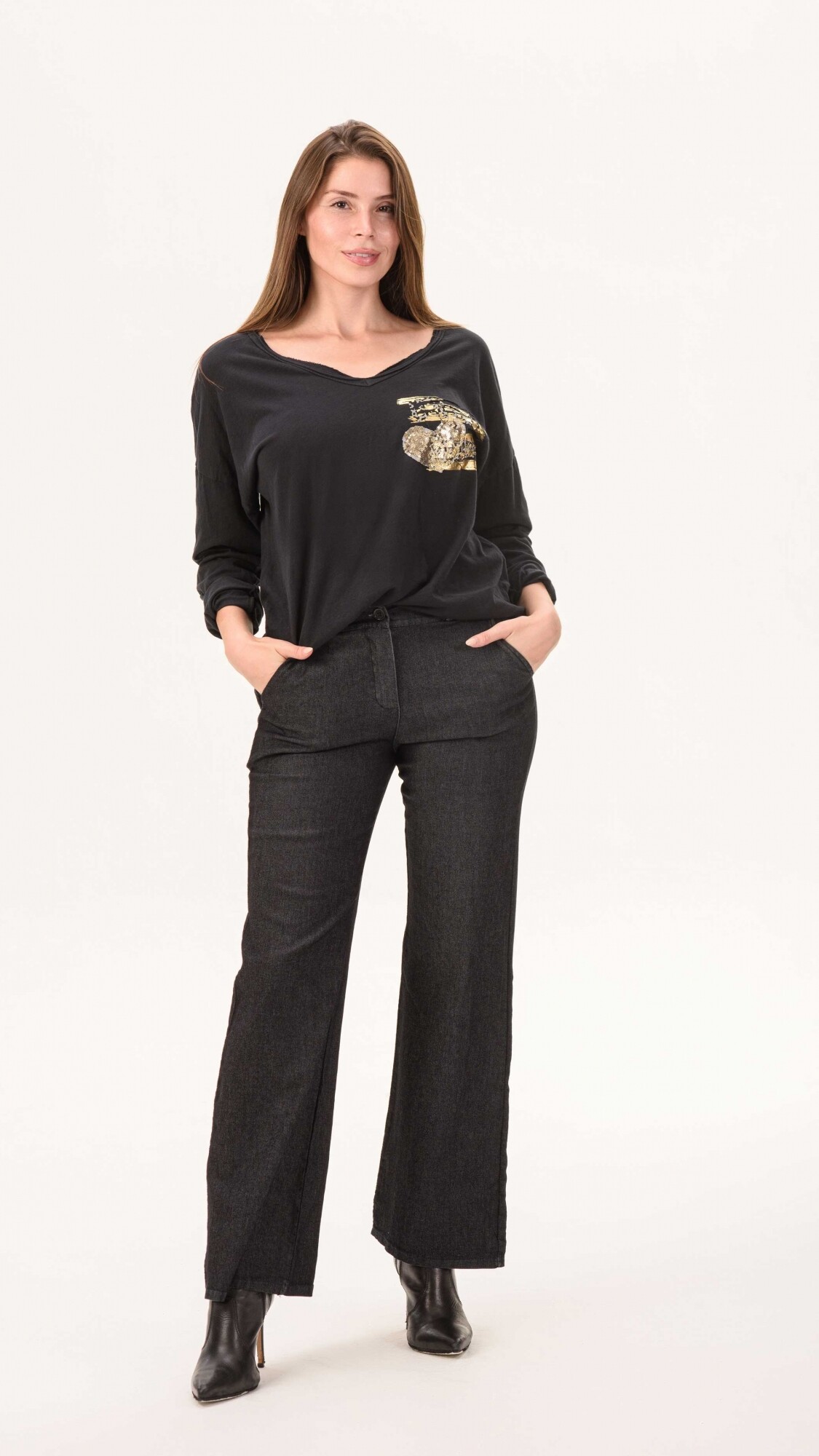 Blusa Nápoles Negro