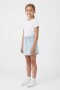 Short-pollera estilo denim CELESTE