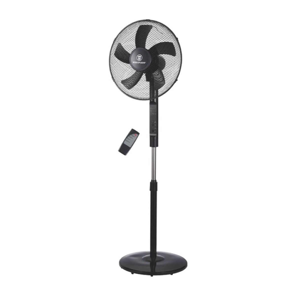 Ventilador Westpoint 16 con Control Remoto - Negro 