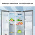 Heladera Side By Side Tcl P520sbn Inverter Dos Puertas REFRIGERADOR TCL SIDE BY SIDE P5020SBN