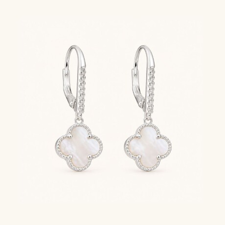 Caravanas Van Cleef Nacar - Plata 925 Caravanas Van Cleef Nacar - Plata 925