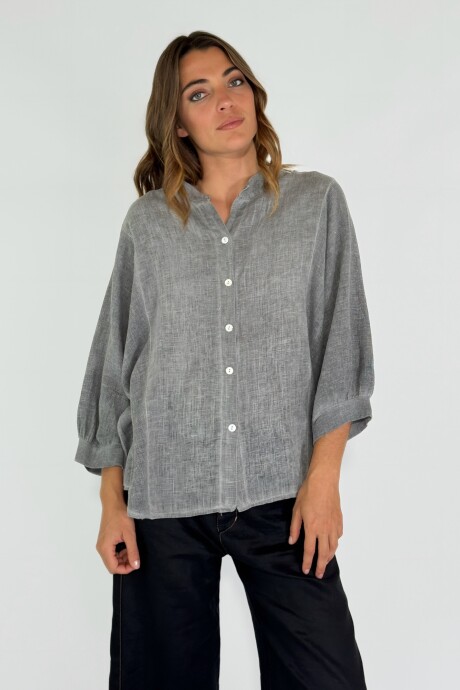 CAMISA MAGENTA Gris