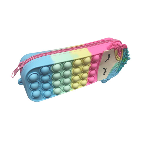 Cartuchera Princesas Pop It 20 cm Multicolor U
