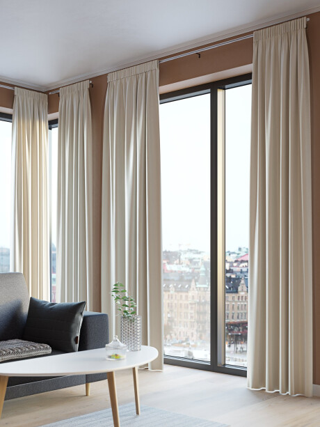 Cortina AUSTRA 1x140x300 terciopelo beige Cortina AUSTRA 1x140x300 terciopelo beige