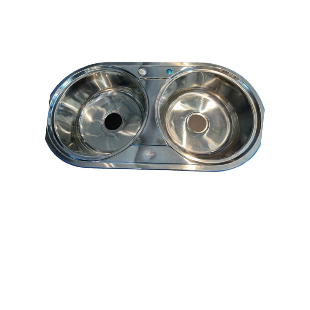 Pileta doble mate 90 x 46 