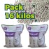 ARENA SANITARIA AGLOMERANTE CHARM CAT PREMIUM BAJO POLVO SIN OLORES PACK 16 KILOS LAVANDA