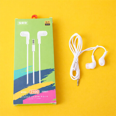 Auriculares estéreo en cajita Auriculares Estéreo En Cajita