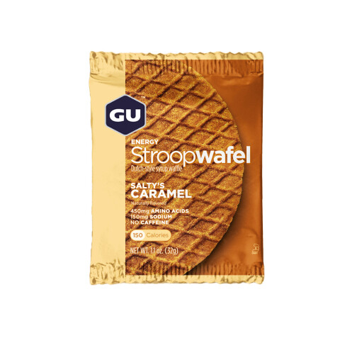 Suplementos Waffle 1und Energizante Saltys Carame Amarillo/mostaza