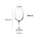 Copa vidrio degustacion 600ml x 6 Nadir Copa vidrio degustacion 600ml x 6 Nadir