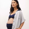 Vestido Camisero Maternal Pupa Gris