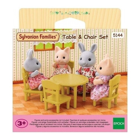 Sylvanian Families Juego De Mesa Con Sillas Juego Accesorios Sylvanian Families Juego De Mesa Con Sillas Juego Accesorios