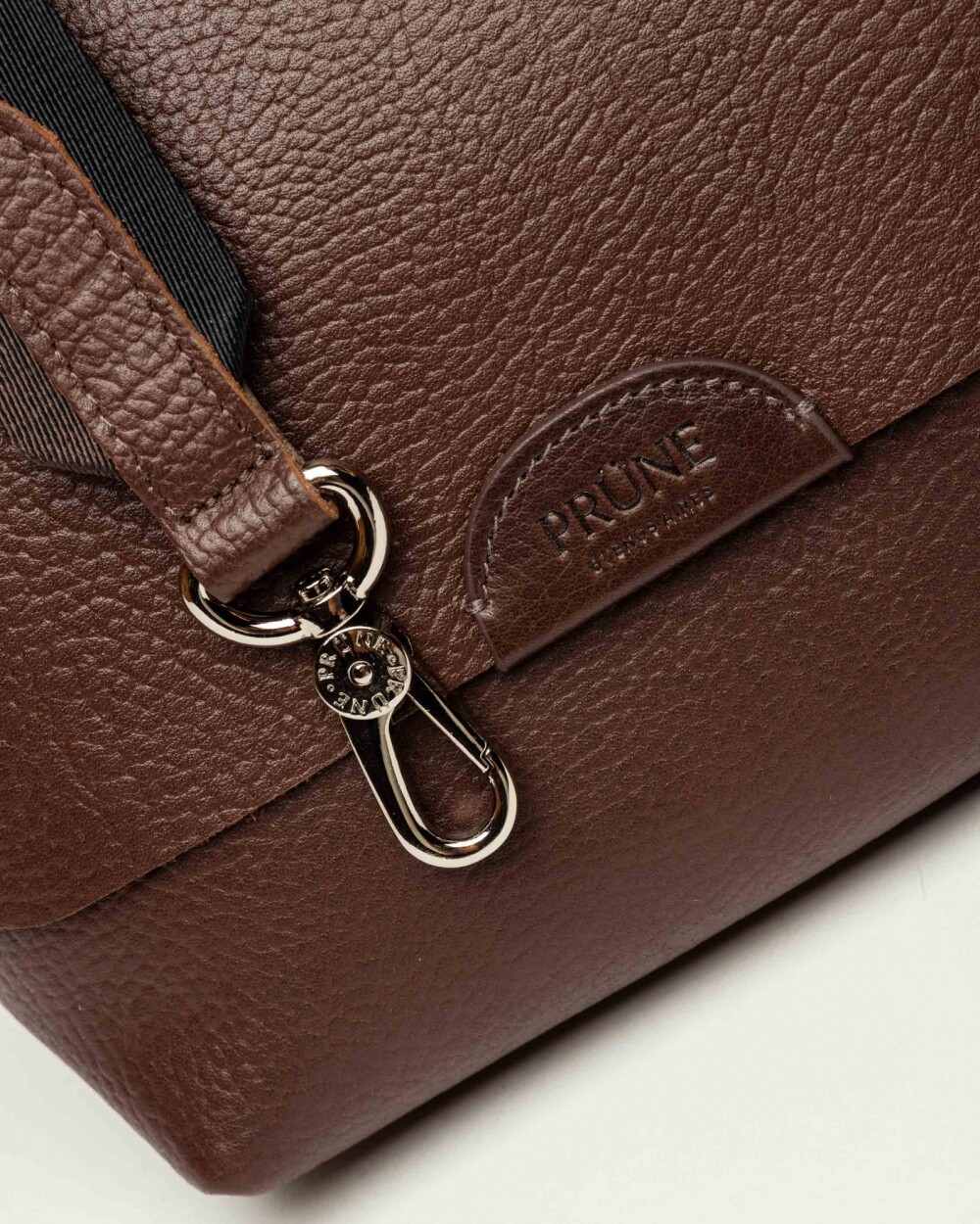 Morral Nina Bufalo Waxy Chocolate Niquel