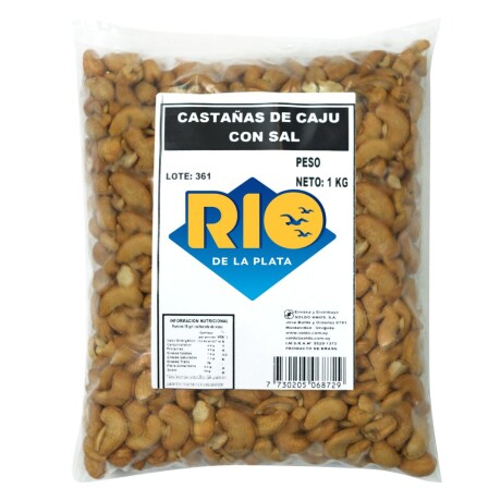 CASTAÑAS DE CAJU C/SAL RIO DE LA PLATA 1 KG 001