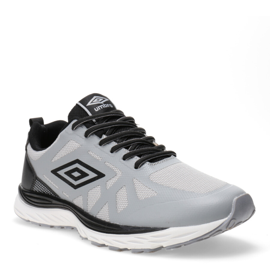 Championes de Hombre Umbro York Gris - Negro - Blanco