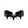 Set de 2 Sillas Skarpo + Mesa de exterior Negro