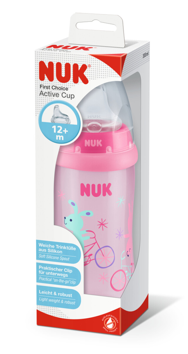 Botella Active Cup con pico de silicona - NUK 