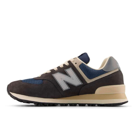 Championes Running Inspired Black Cement de Hombre Negro