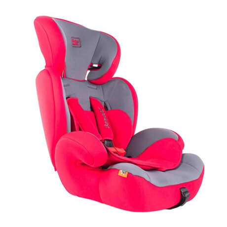 Silla butaca de auto Konar de 9 a 36kg gris y roja