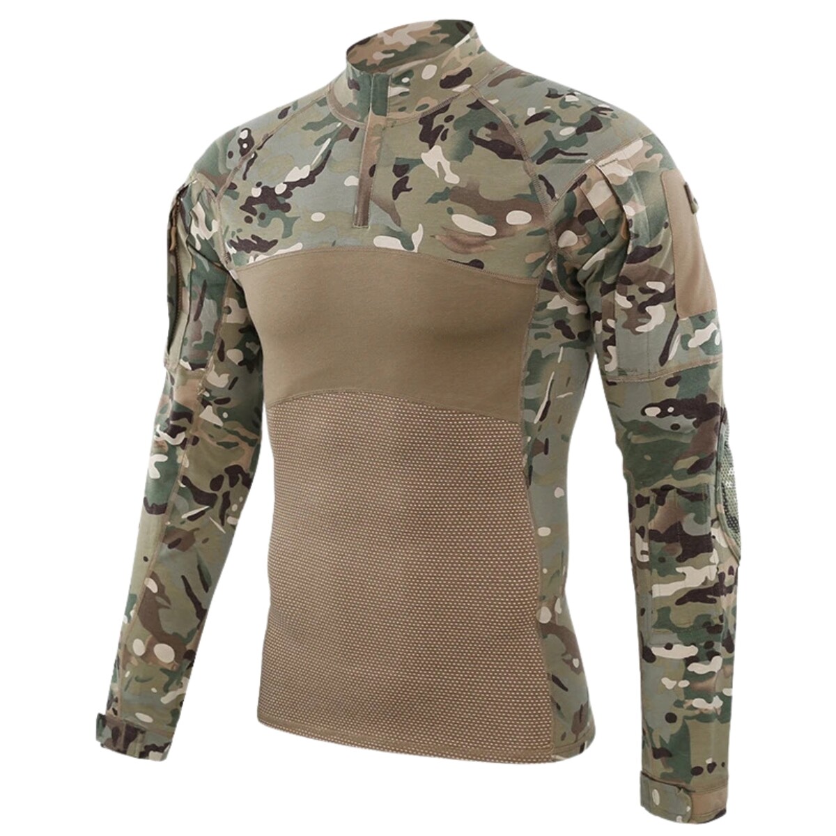 Camisaco táctico compresión - Multicam 