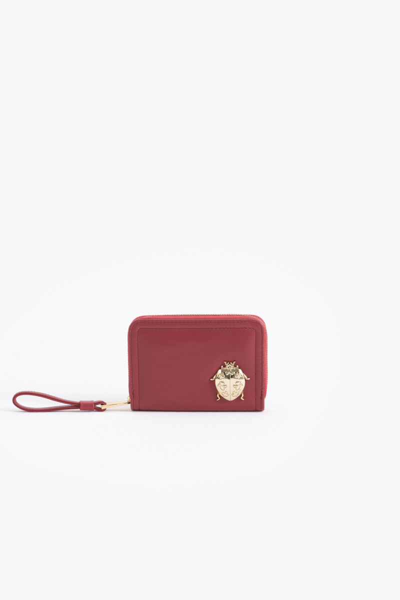 BILLETERA LADY BUG SMALL Rojo