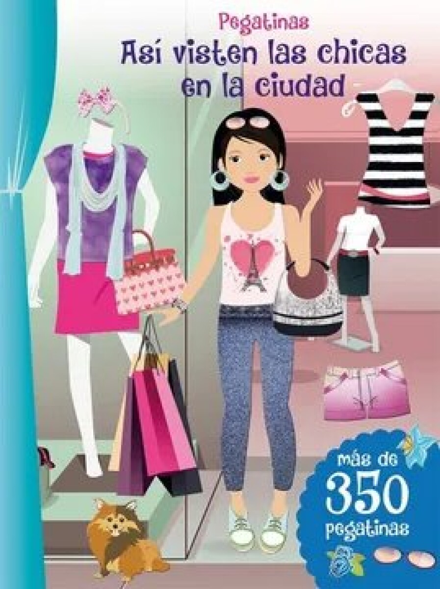 PEGATINAS - ASI VISTEN LAS CHICAS EN LA CIUDAD 