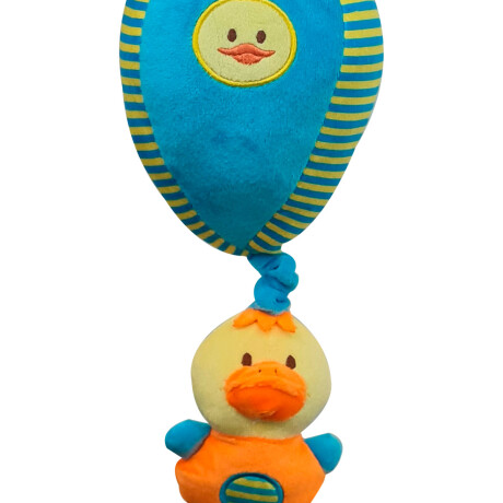 Dormidera Musical Peluche P/ Bebes 25cm Móvil De Cuna Azul