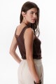 MUSCULOSA INES MARRON