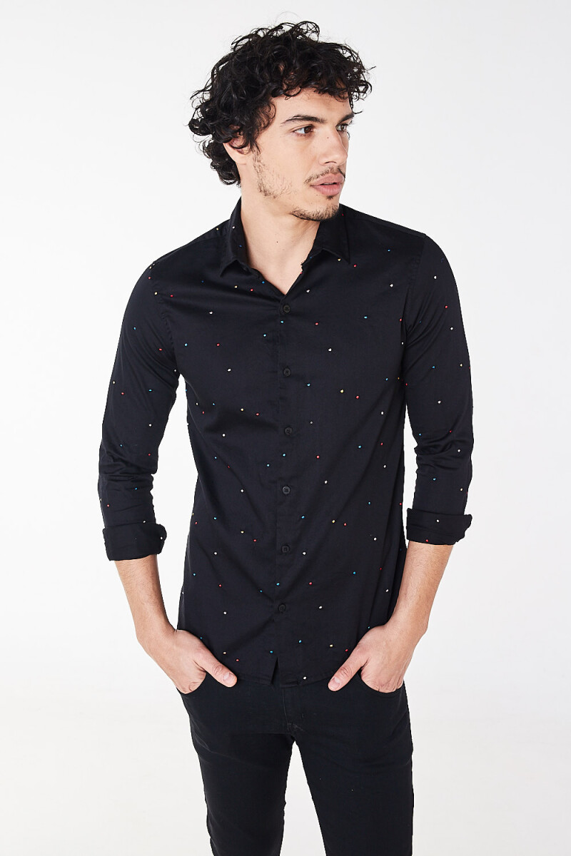 Camisa Aloom - Negro 