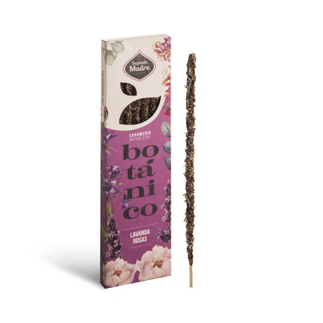 INCIENSO LINEA BOTANICO SAGRADA MADRE X6 Lavanda/rosas