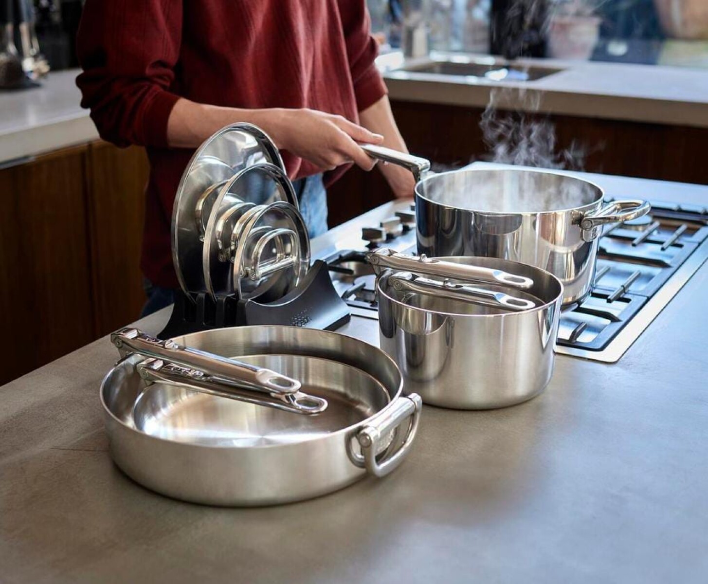 Set de Batería Space Steel Joseph Joseph - Preventa 