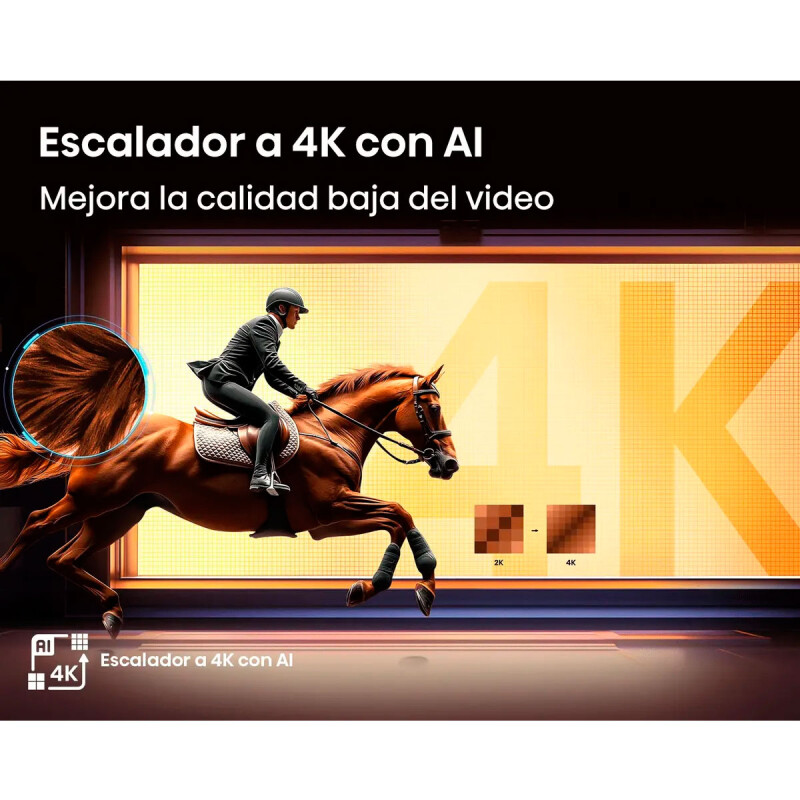 TV HISENSE 65” LED 65A6NK 4K UHD Smart -VIDAA N/A