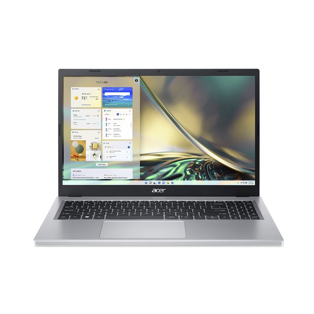 Notebook Acer Aspire I3 8GB 512GB 15.6" W Gris 