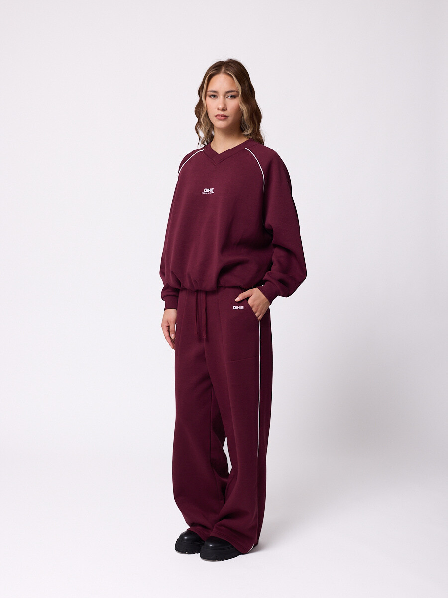 BABUCHA SUED DIXIE Vino