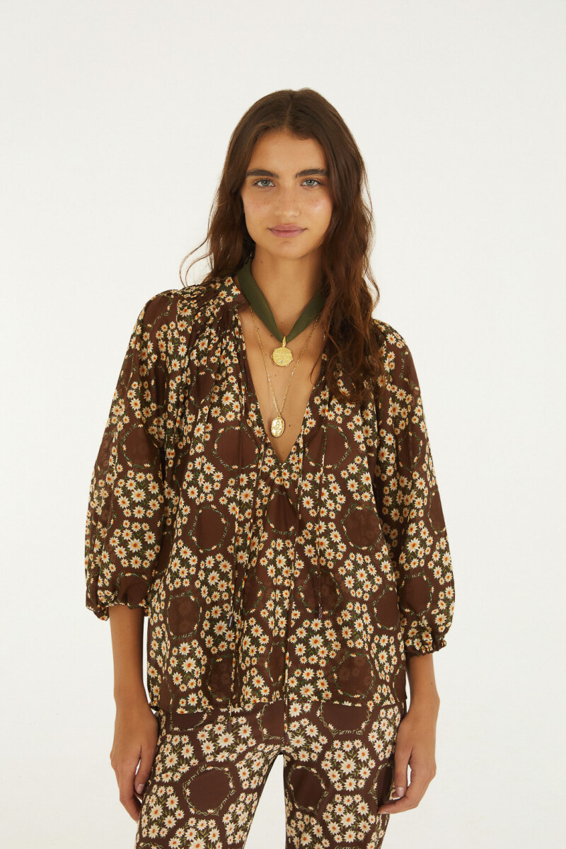 BLUSA Marron