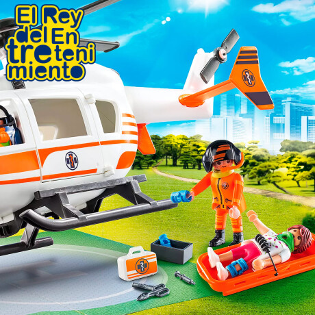 Playmobil 70048 Helicóptero Médico City Life 38pcs Playmobil 70048 Helicóptero Médico City Life 38pcs