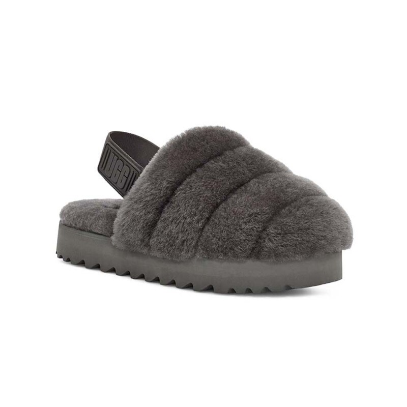 Super Fluff Slipper W - Mujer Charcoal