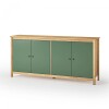 Cómoda 4 Puertas - Mari Verde